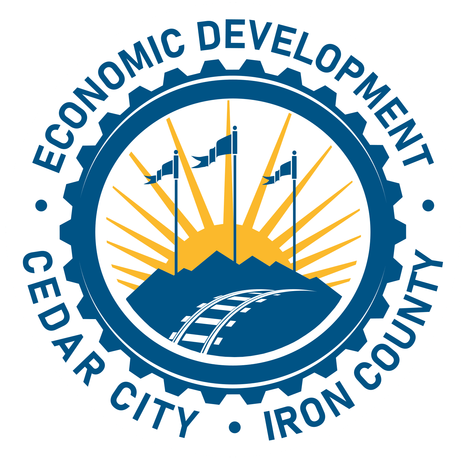 Cedar City Eco Dev - Round Logo