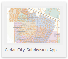 Cedar City Subdivision App